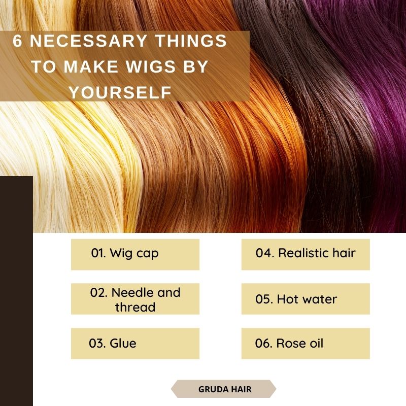 6 things you need to have to make wigs on your own