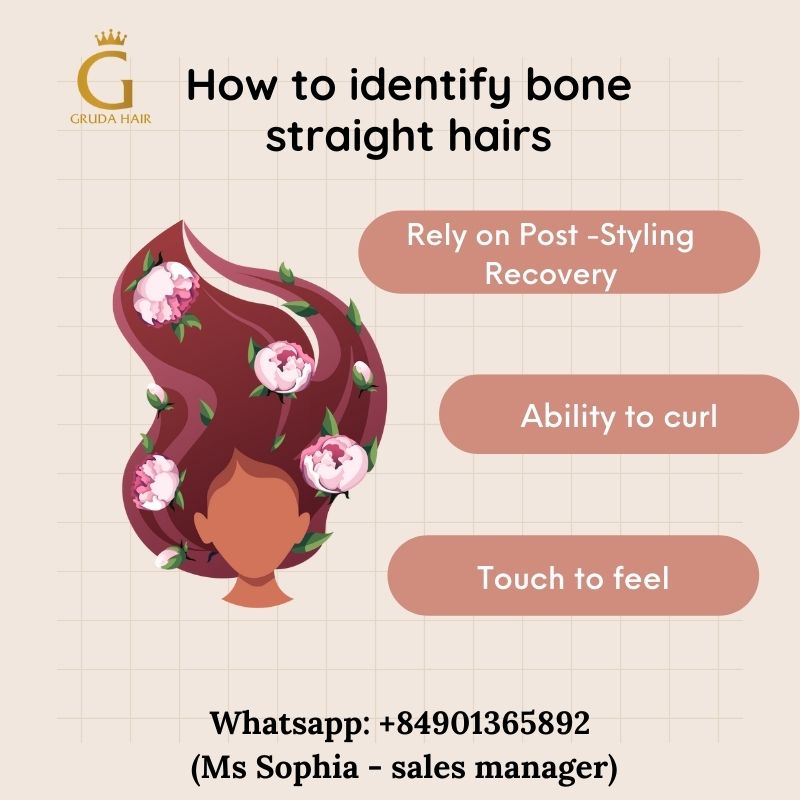 3 ways to identify bone straight hairs