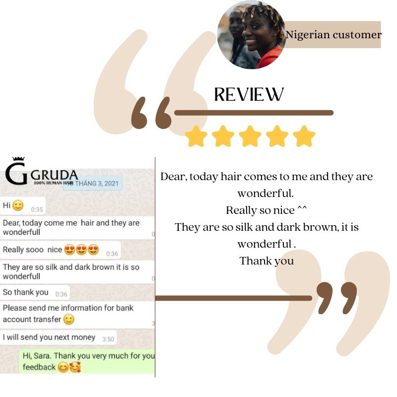 Review from previous customers helps build trust and reputation