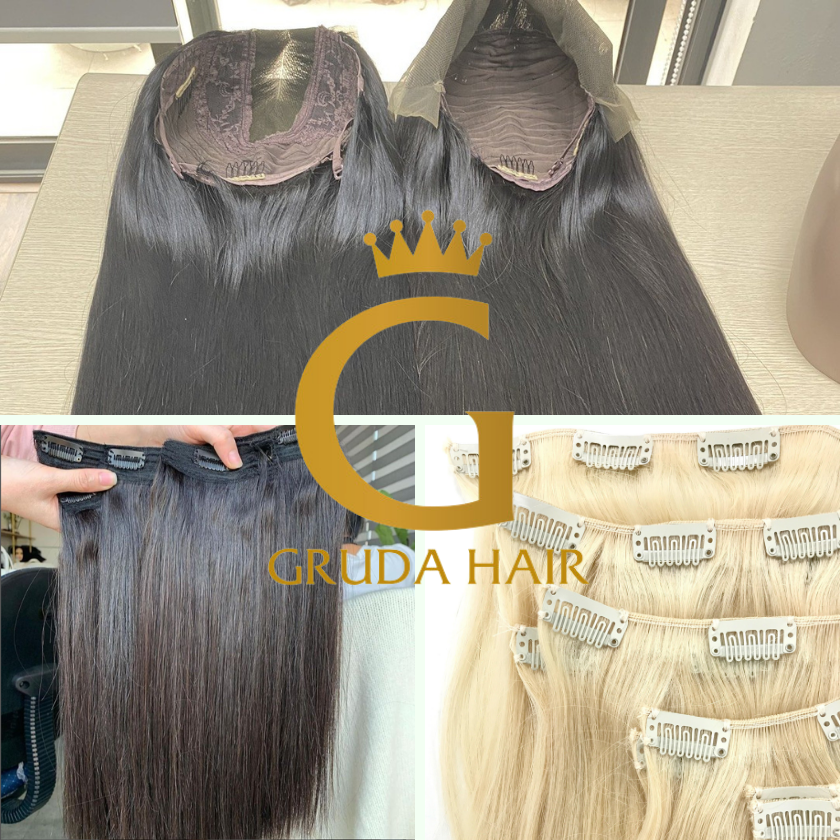 Clip In Hair Extension And Wigs