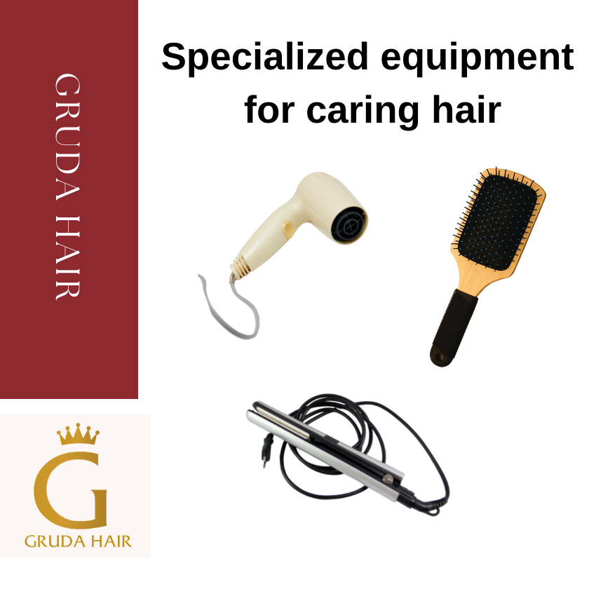 Specialized Hair Equipment For Caring Hair