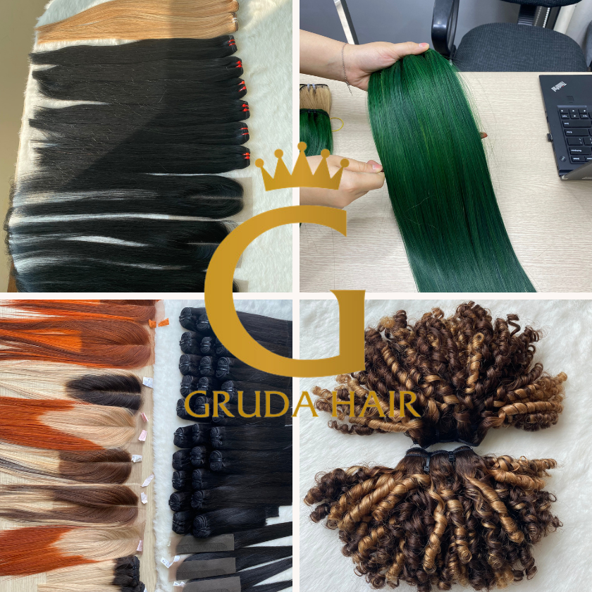 Human Hair Extensions from Gruda Hair