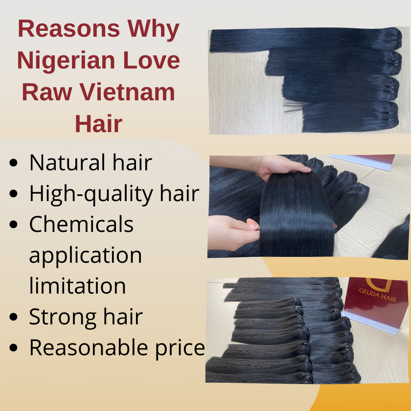 Reasons Why Nigerian Love Raw Vietnam Hair