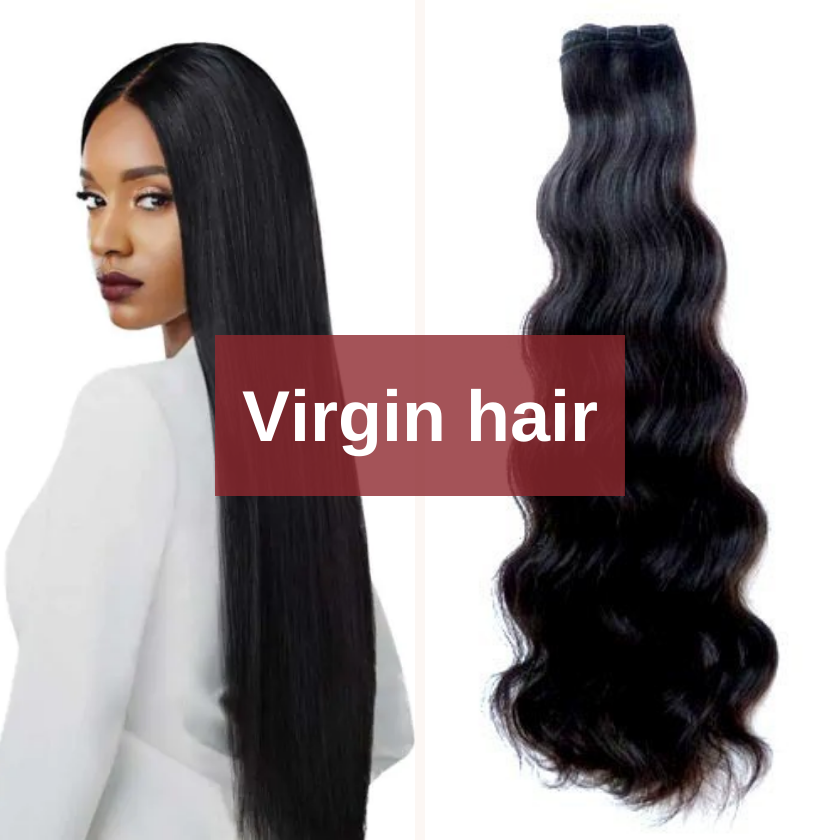 Virgin Hair Is Collected From A Donor 