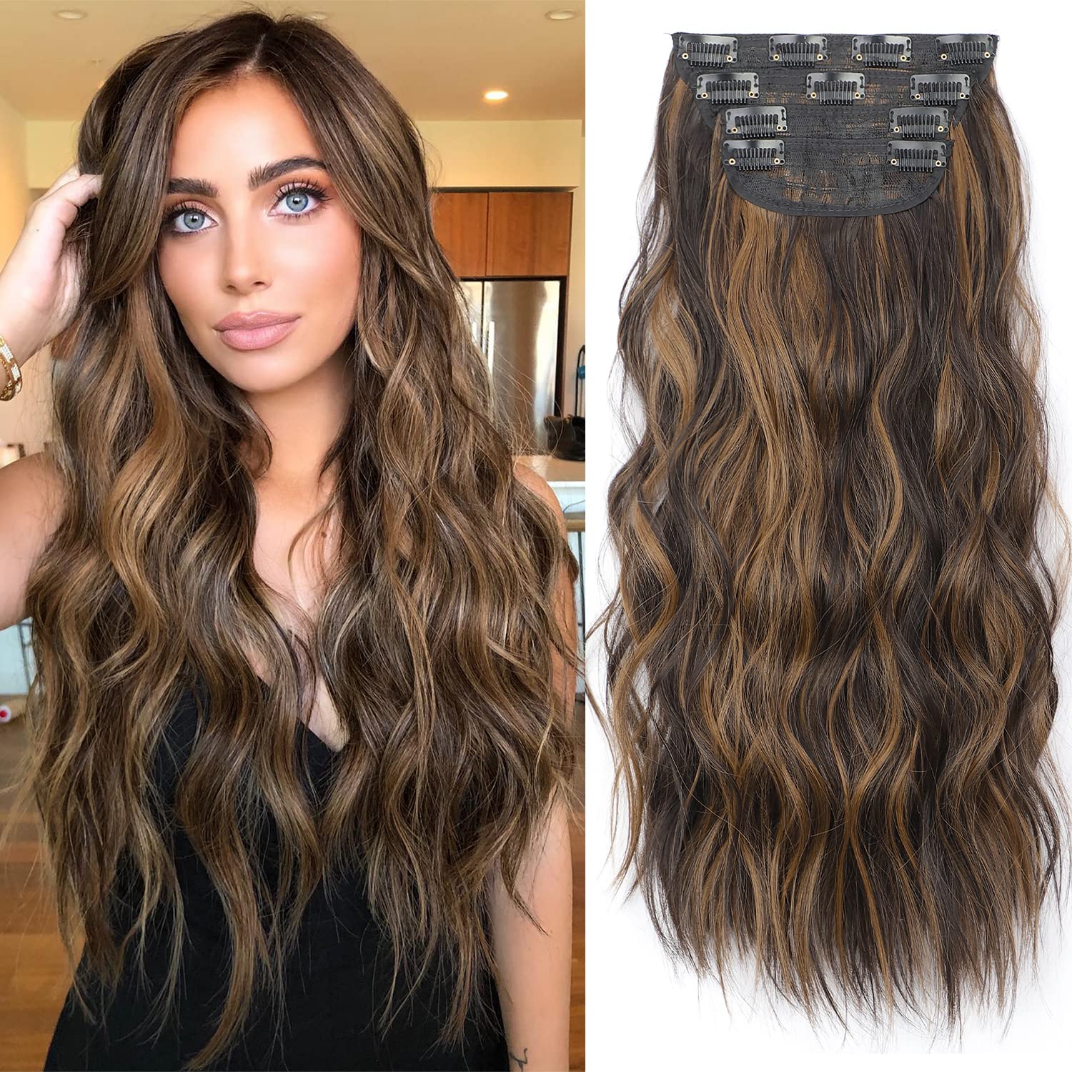 20 Inch Wavy Hair Extension