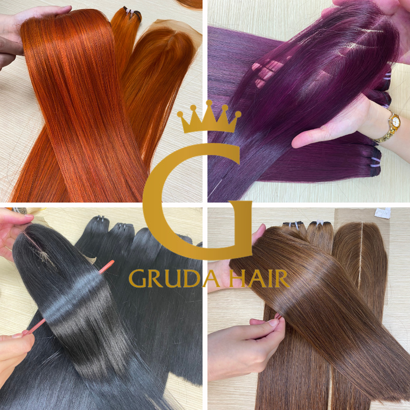 Hair Extensions Of Gruda Hair