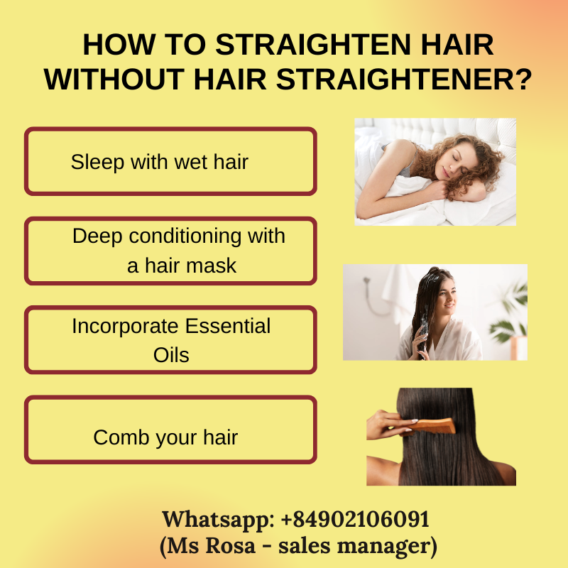 Some Additional Tips To Straighten Your Hair