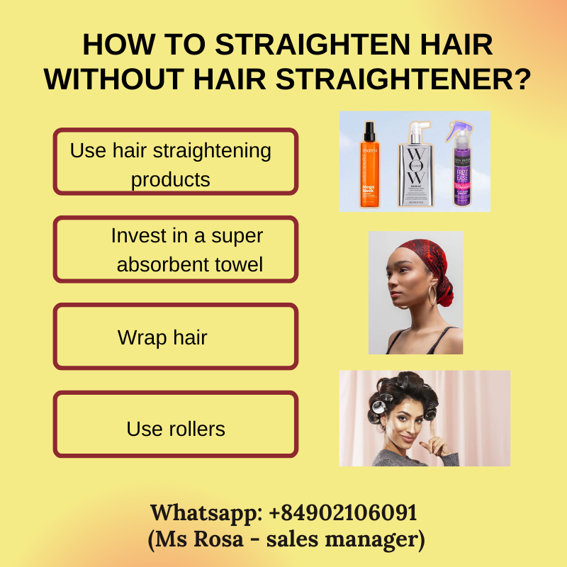 Some Tips To Straighten Your Hair