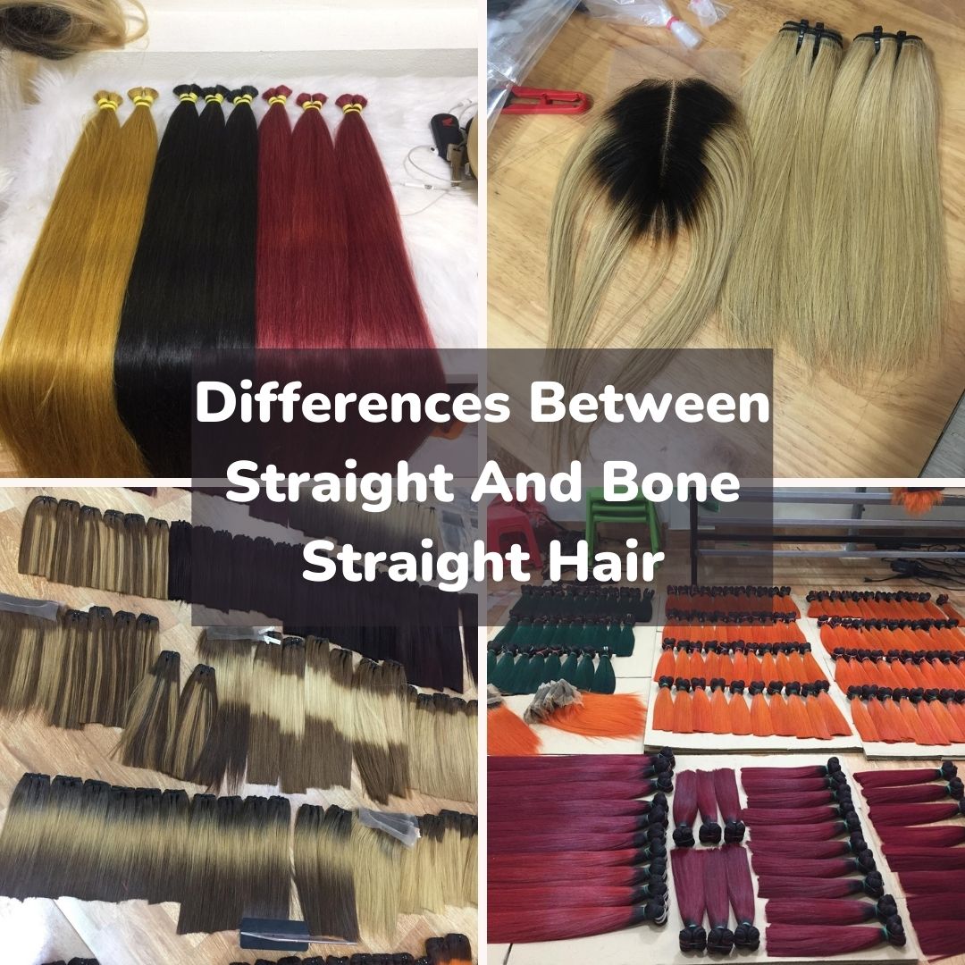 Differences Between Straight And Bone Straight Hair