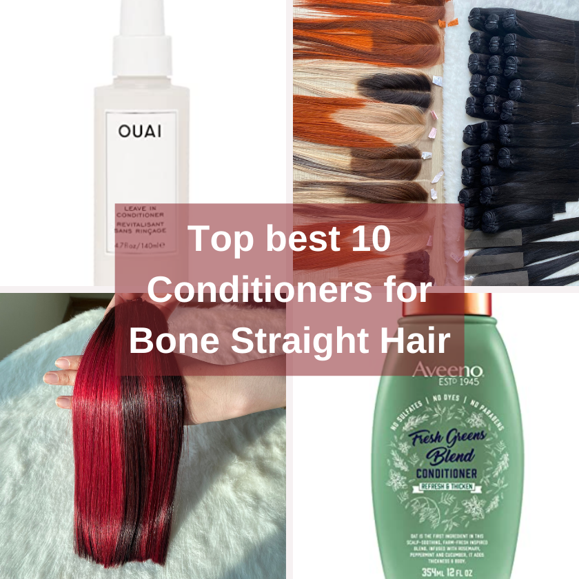 Top Conditioners For Bone Straight Hair