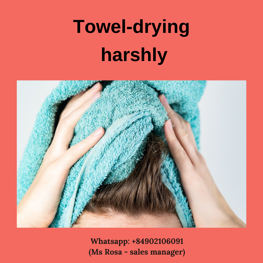 Towel Drying Harshly