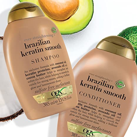 OGX Ever Straightening Brazilian Keratin Shampoo OGX Ever Straightening Brazilian Keratin Shampoo