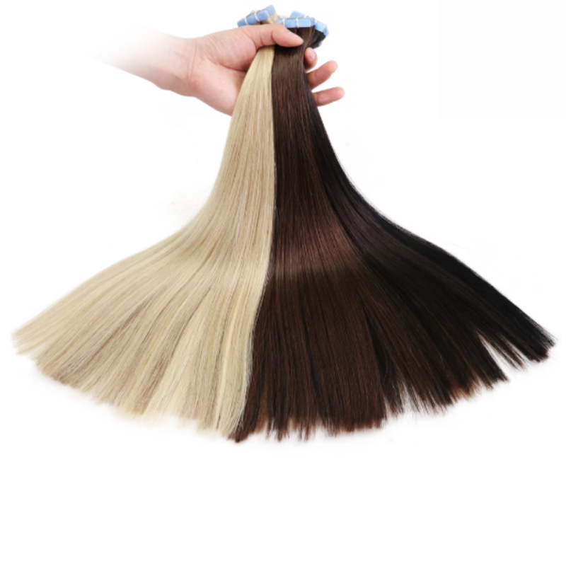 18 Inch Double Drawn Tape In Hair Extension