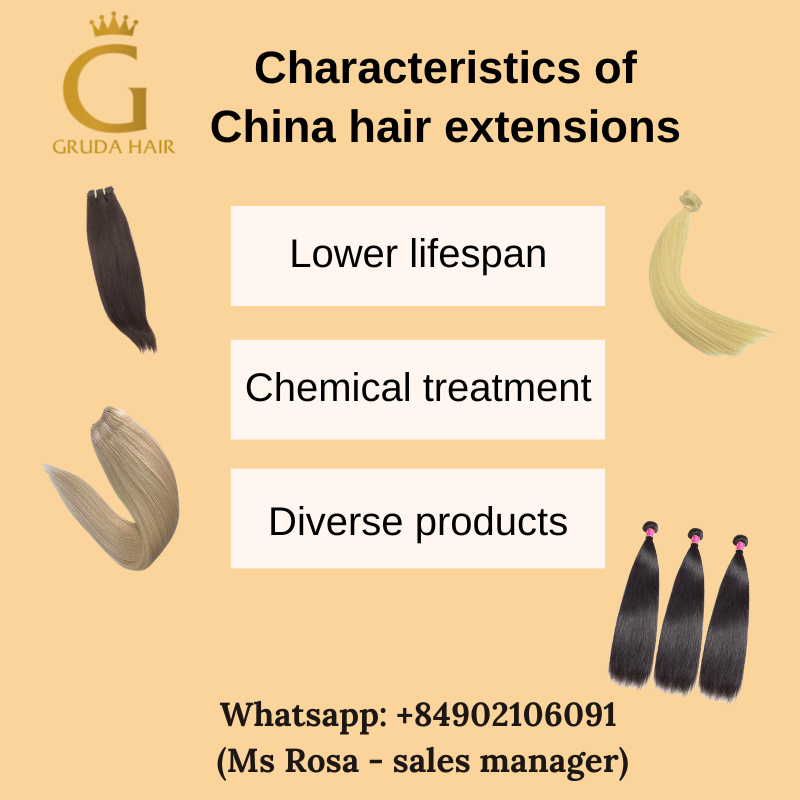 Characteristics Of China Hair Extensions