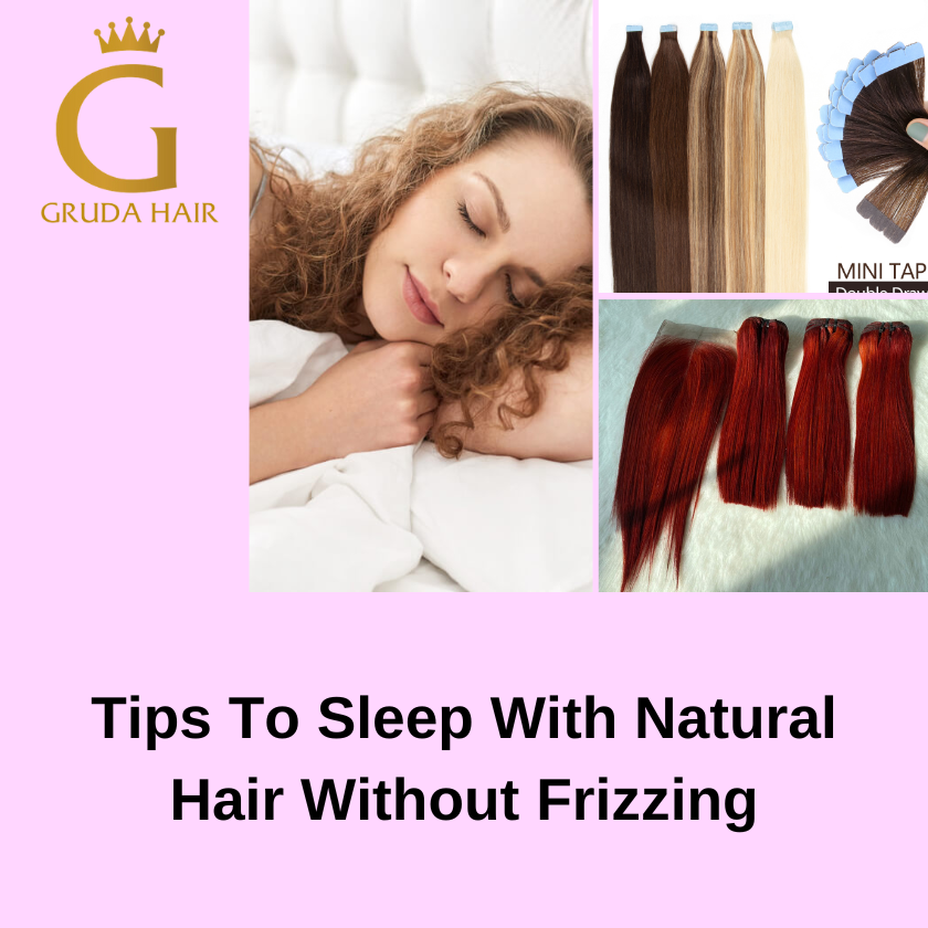 Tips To Sleep With Natural Hair Without Frizzing