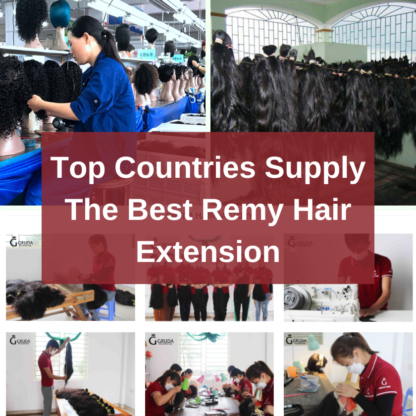 Top Countries Supply The Best Remy Hair Extension