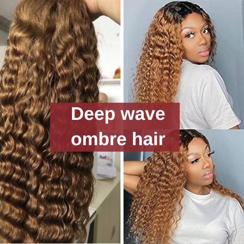 Deep Wave Ombre Hair